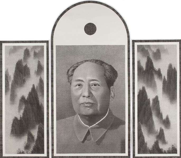Chun-yi Lee - Mao Triptych: Wan Sui, Wan Shui, Wan Wan Sui | MasterArt